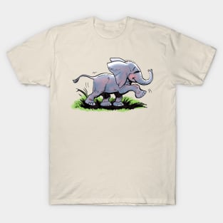 Baby Elephant Walk T-Shirt